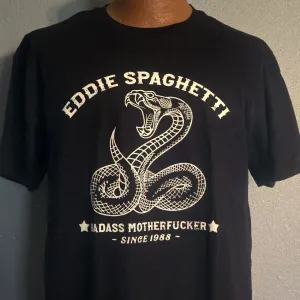 Eddie Spaghetti Premium Quality Badass Graphic T-Shirt