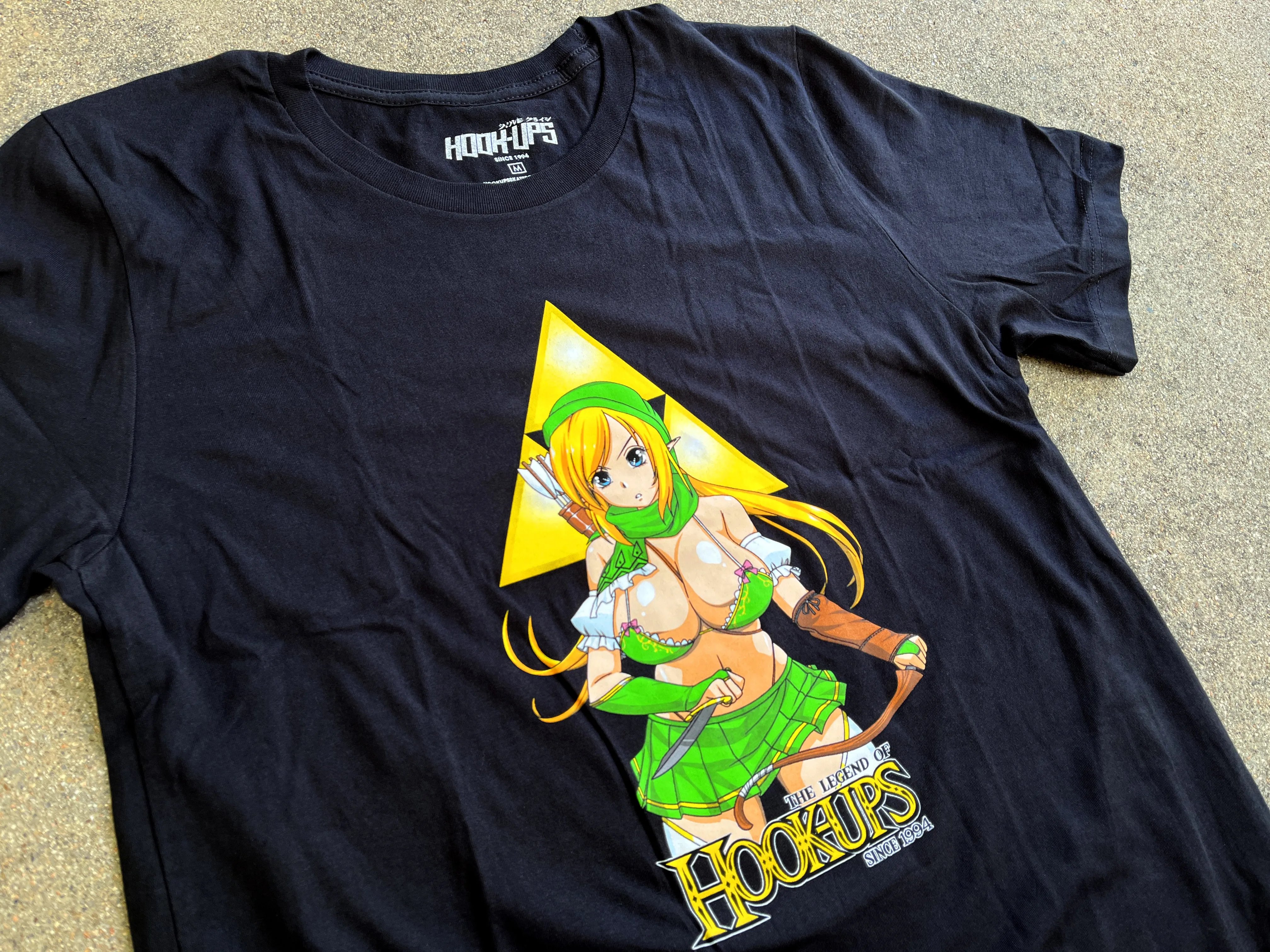 Female Link T-shirt - BLACK