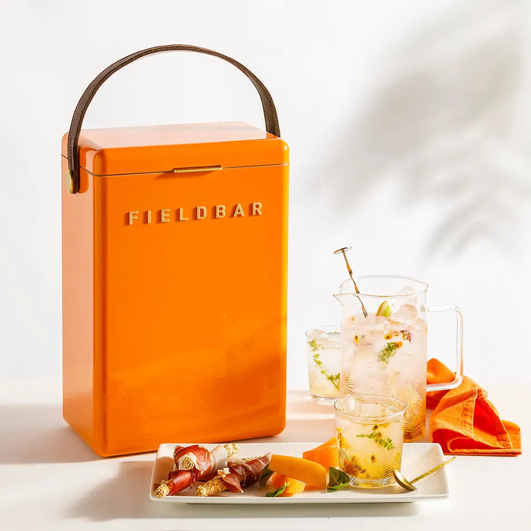 Fieldbar Drinks Box 10L Cooler - Orchard Orange