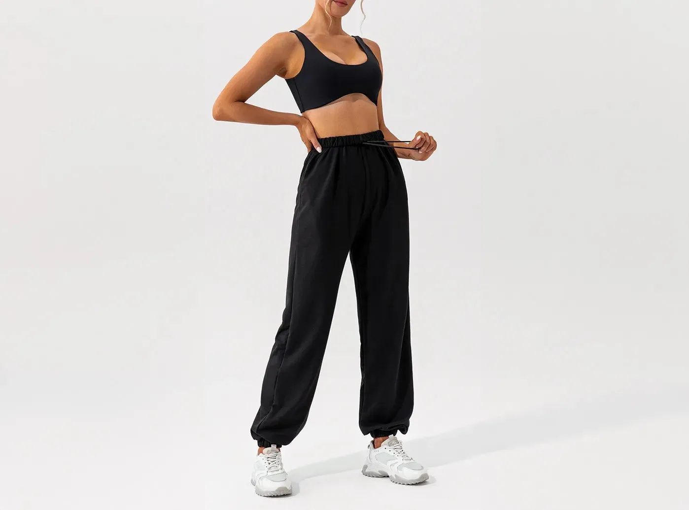 FitVille Women's Loose-Fit Jogger Pants