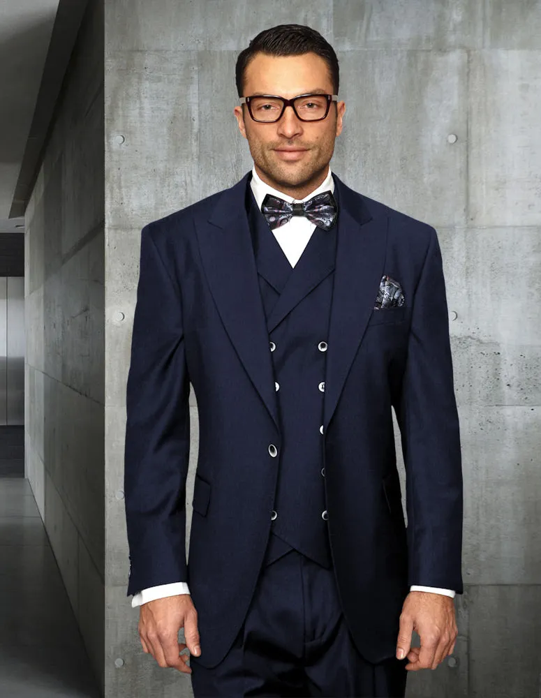 FLORENCE 3 PC NAVY REGULAR FIT SUIT