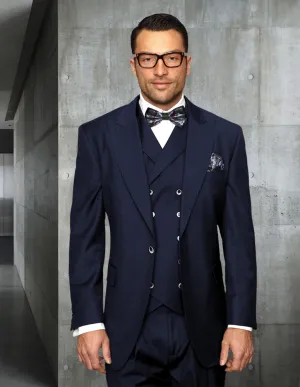 FLORENCE 3 PC NAVY REGULAR FIT SUIT