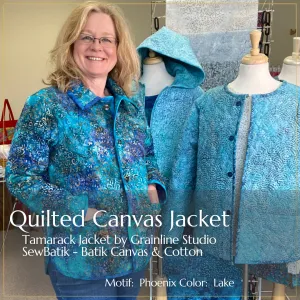 Garment Kit - Tamarack Jacket Featuring Batik Canvas