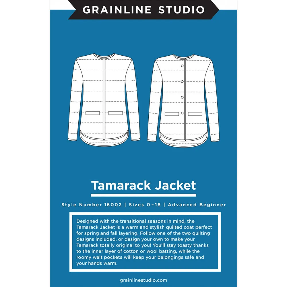 Garment Kit - Tamarack Jacket - Hoodie Variation