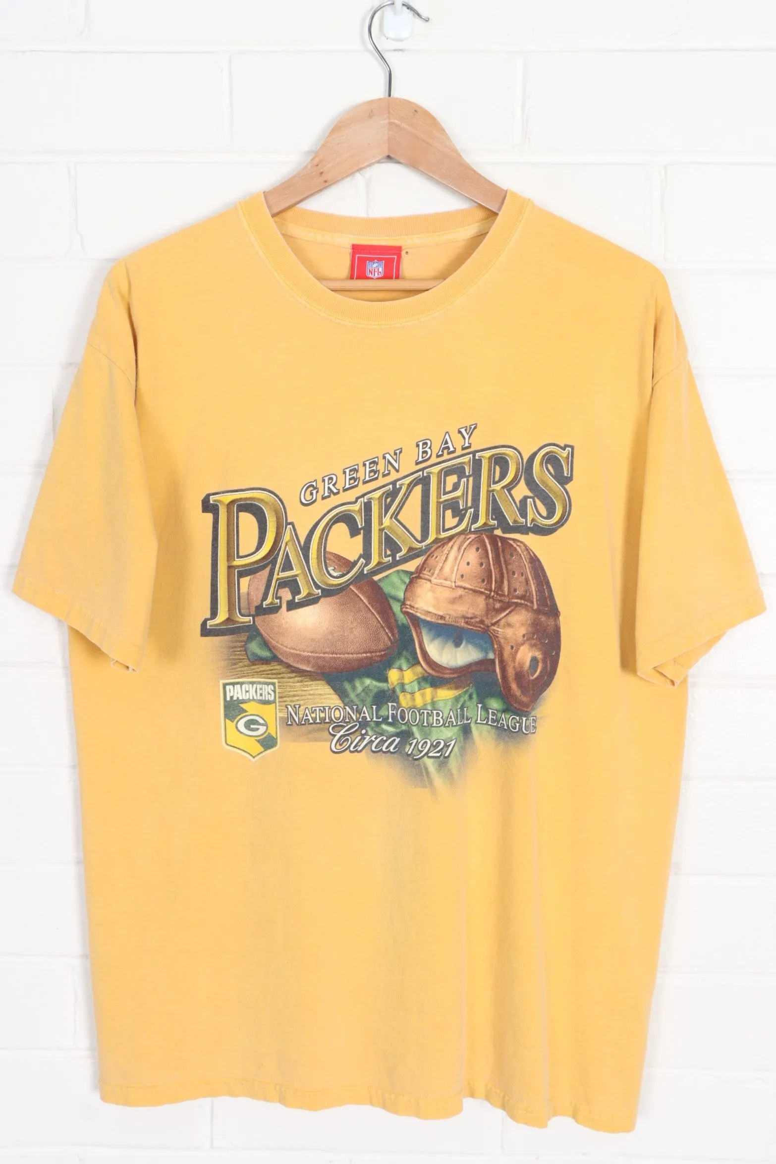 Green Bay Packers NFL Vintage Football Gear T-Shirt (L)