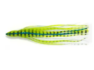 Green Zebra Octopus Lure Skirt