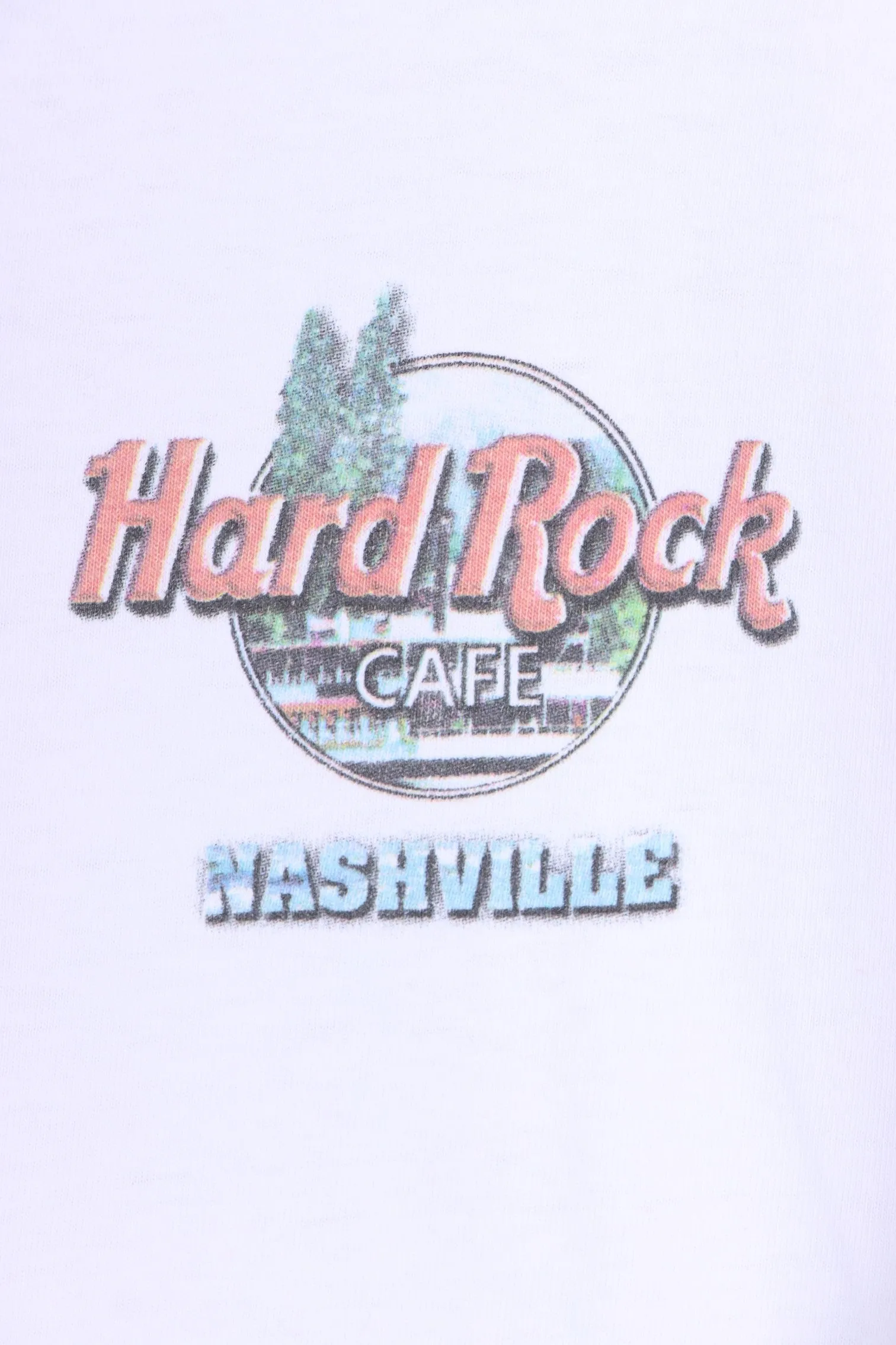 HARD ROCK CAFE Nashville Boat Tour Front Back T-Shirt (L)