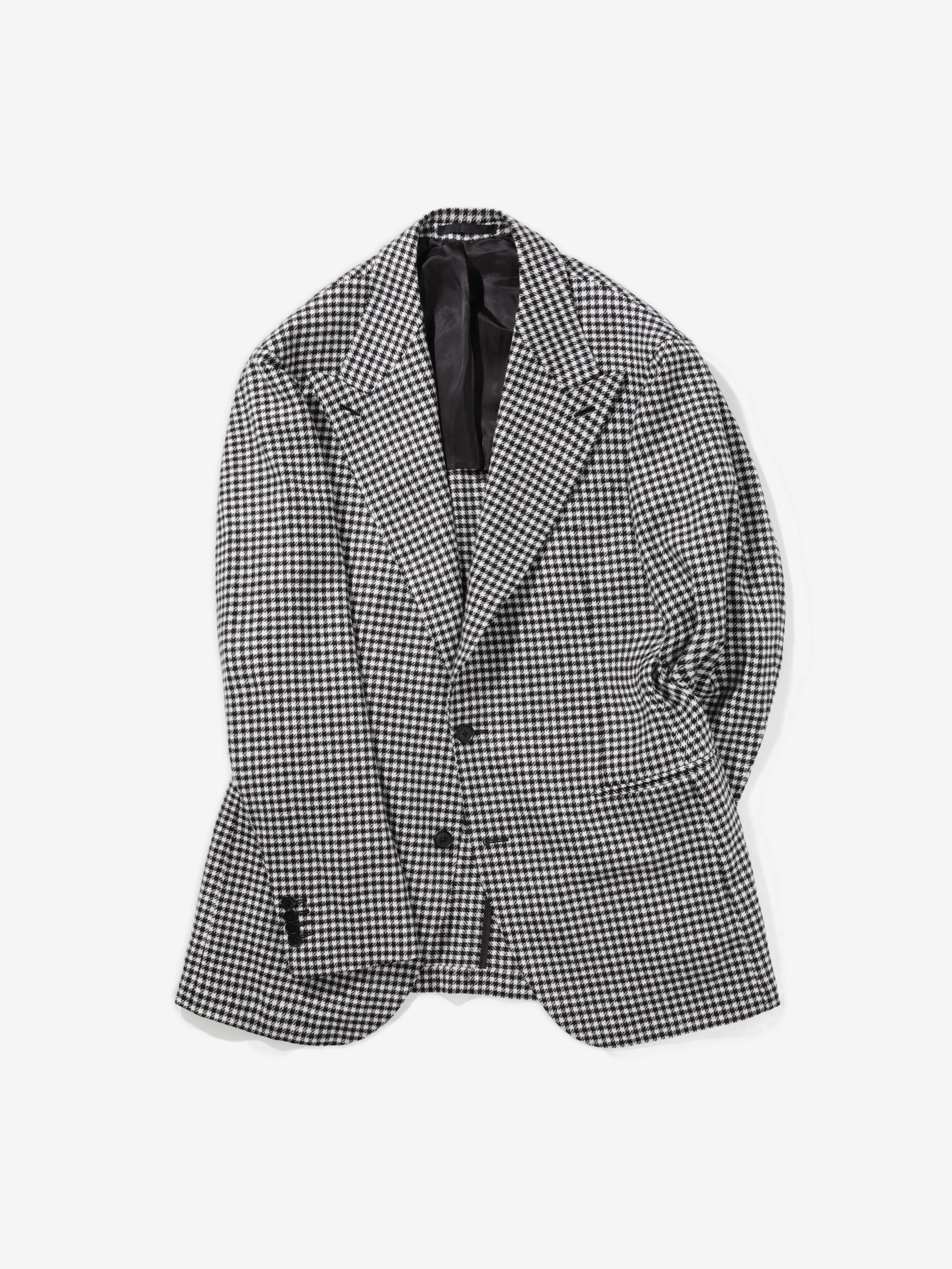 Houndstooth Lambswool Jacket