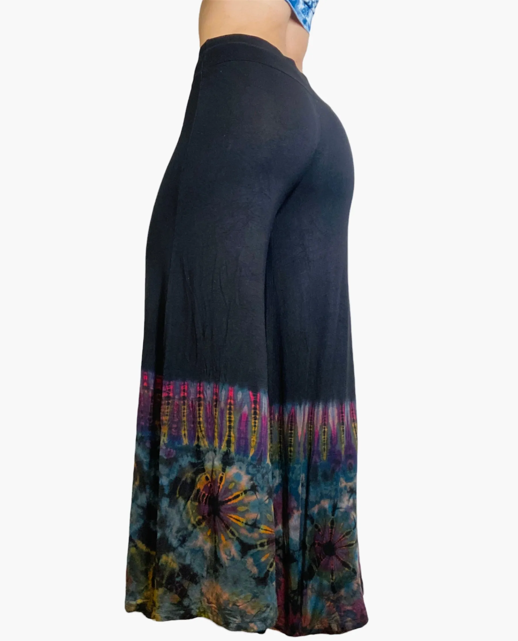 Kathmandu Tie Dye Rayon Palazzo Pants TH333