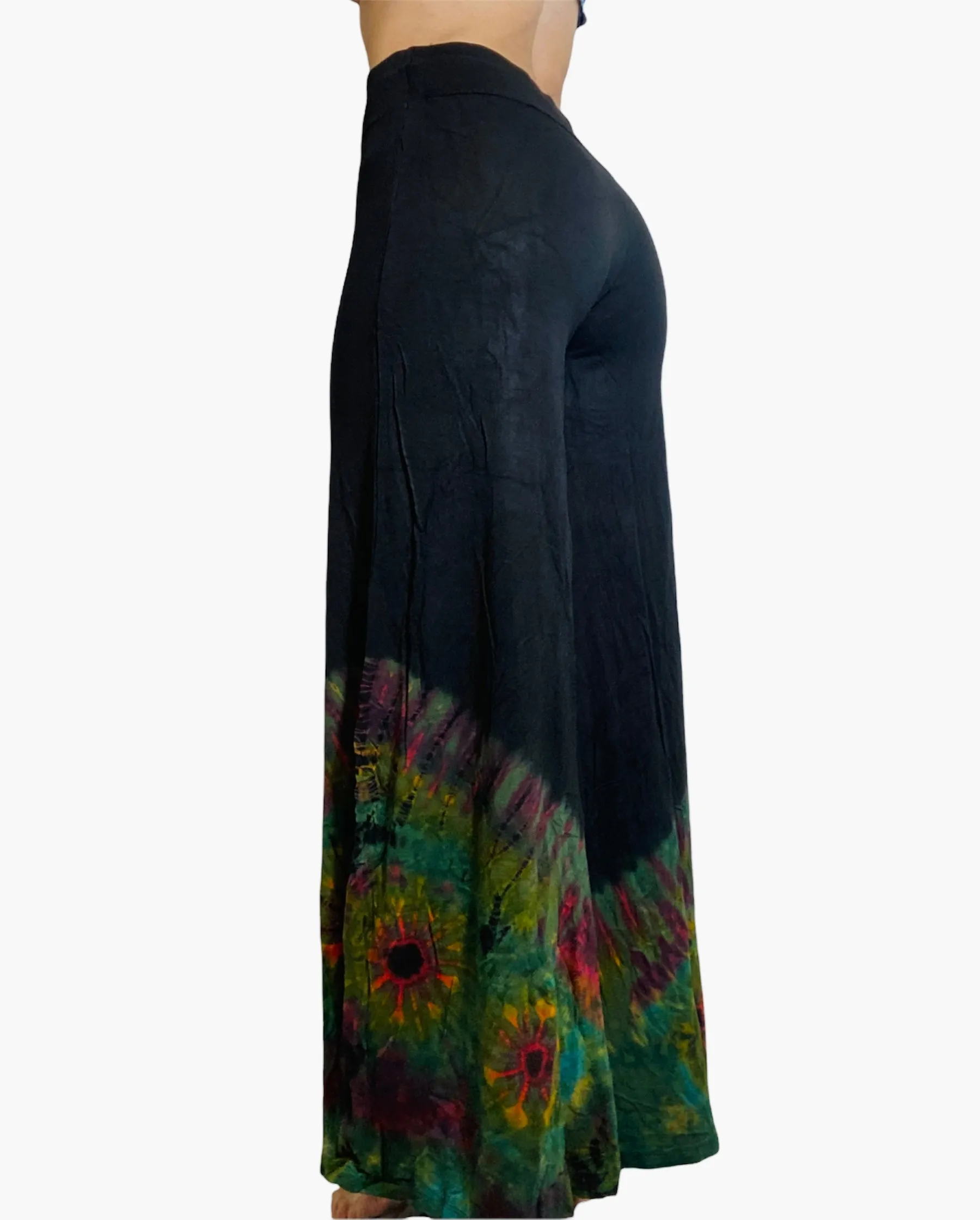 Kathmandu Tie Dye Rayon Palazzo Pants TH333