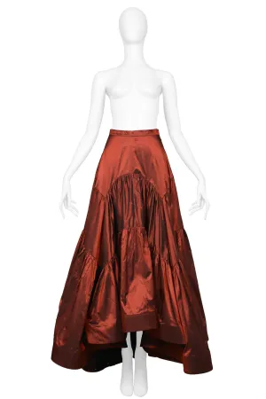 KATY RODRIGUEZ RED BALL GOWN SKIRT