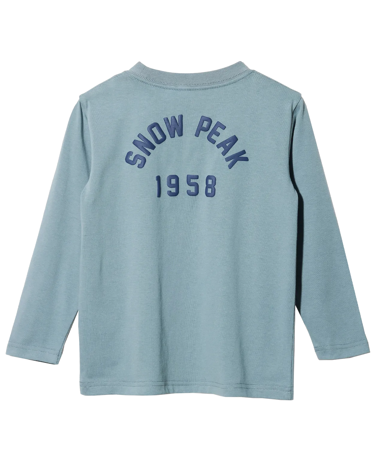 Kids Snow Peak Foam Printed Long Sleeve T-Shirt