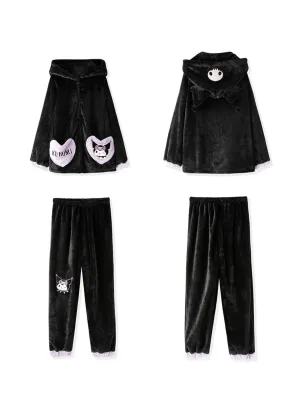 Kuromi Fleece Pajamas