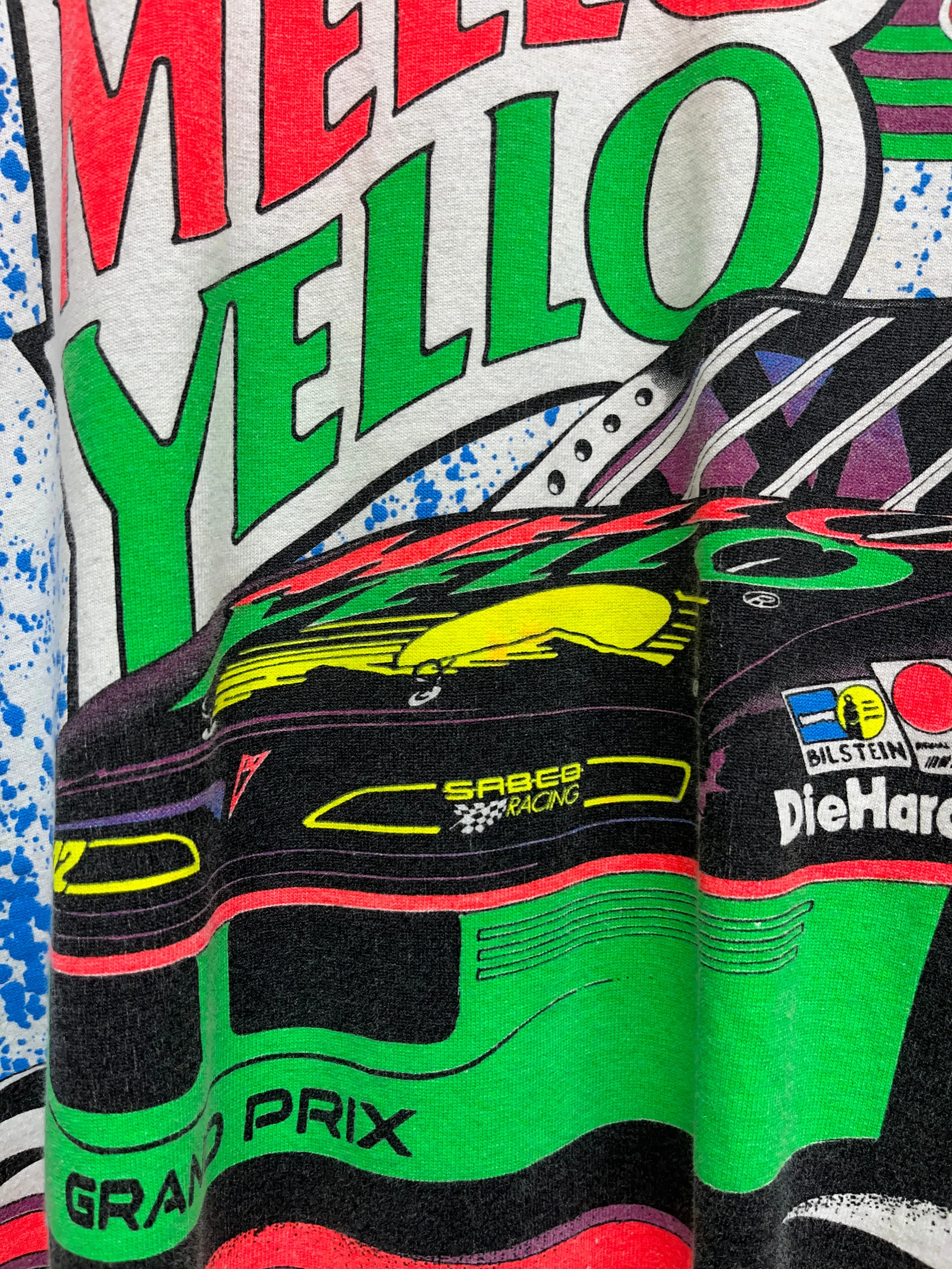 Kyle Petty Mellow Yellow Nascar T-Shirt: L