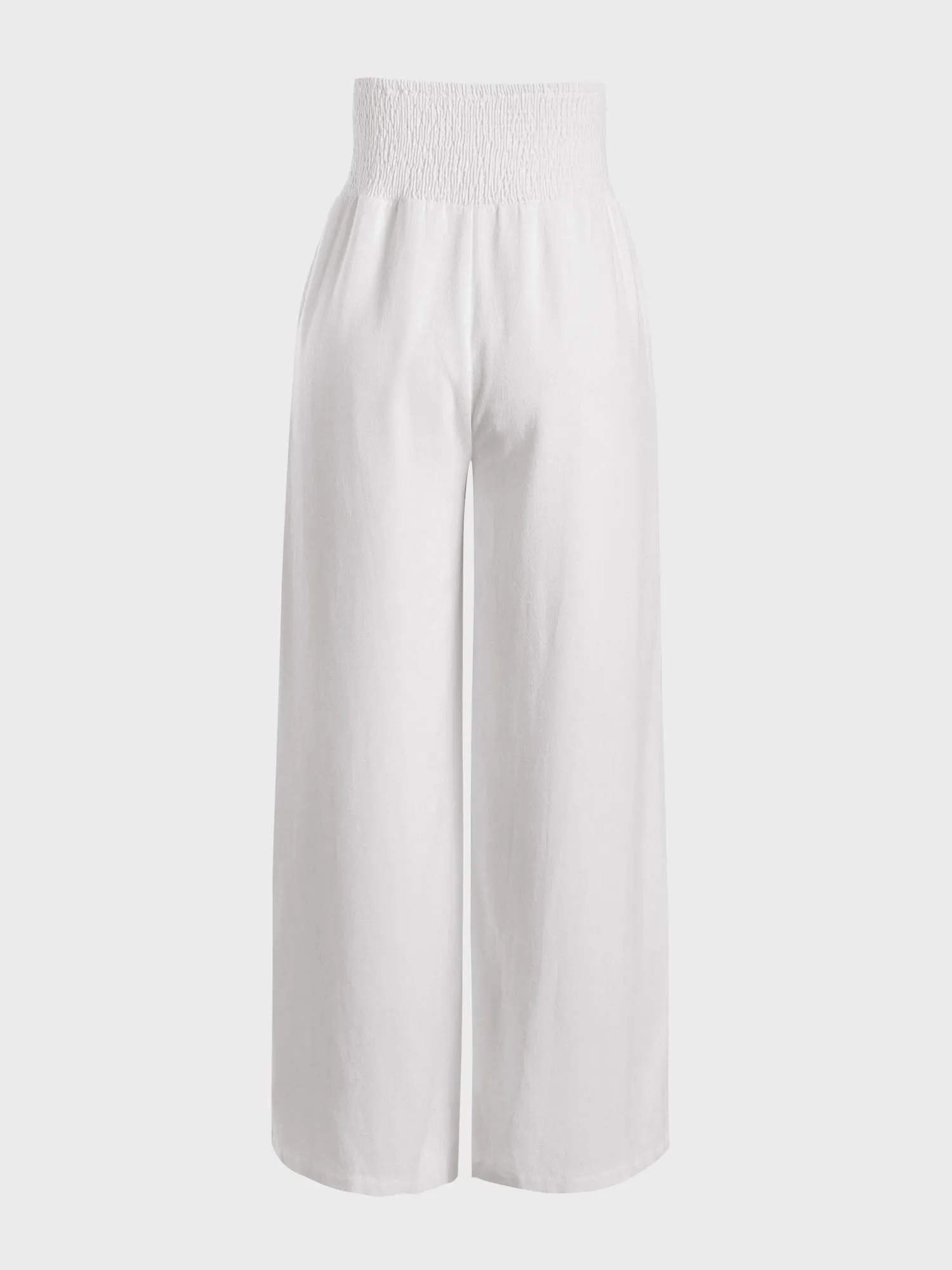 Laid-Back Linen Palazzo Pants