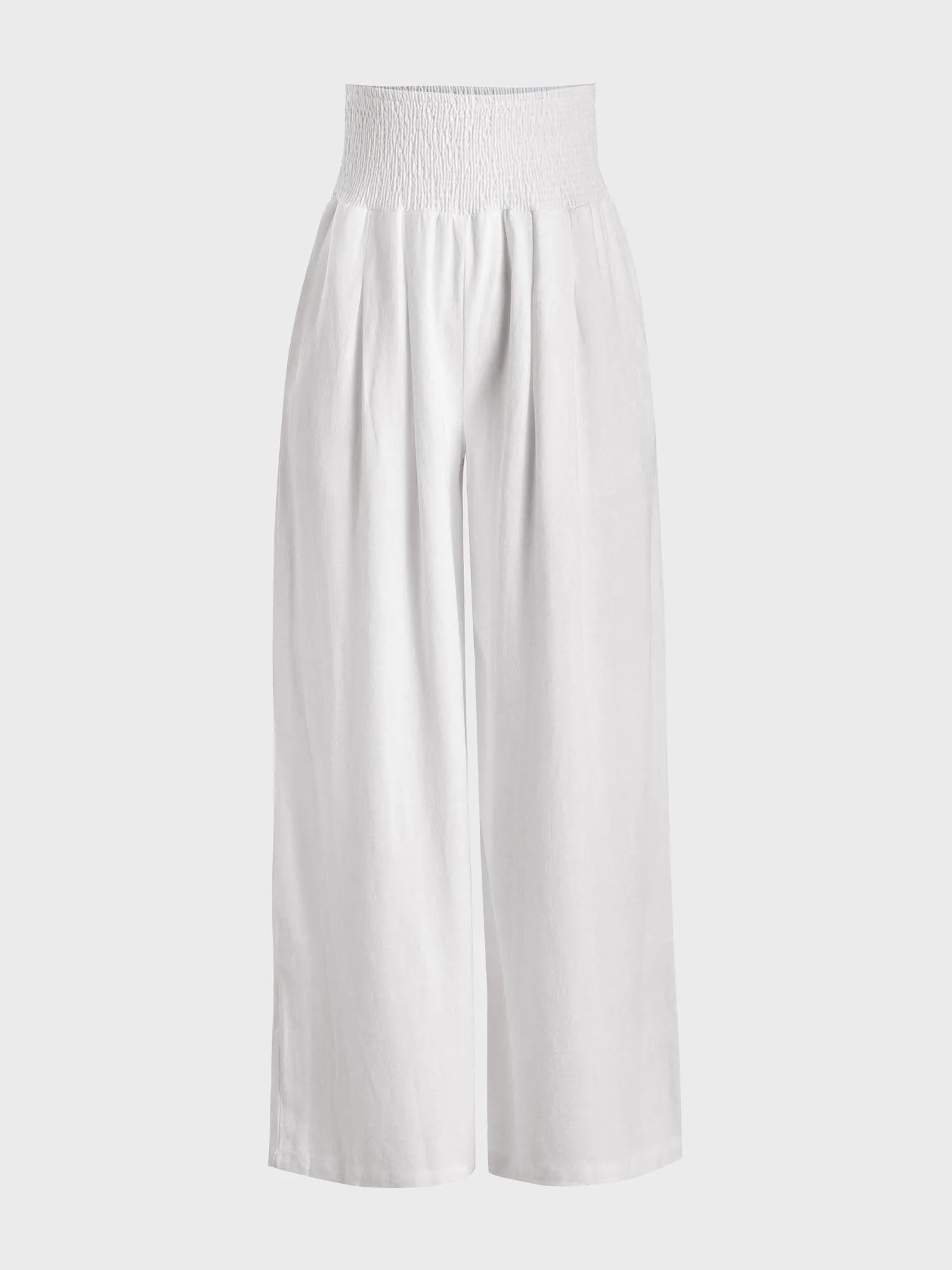 Laid-Back Linen Palazzo Pants