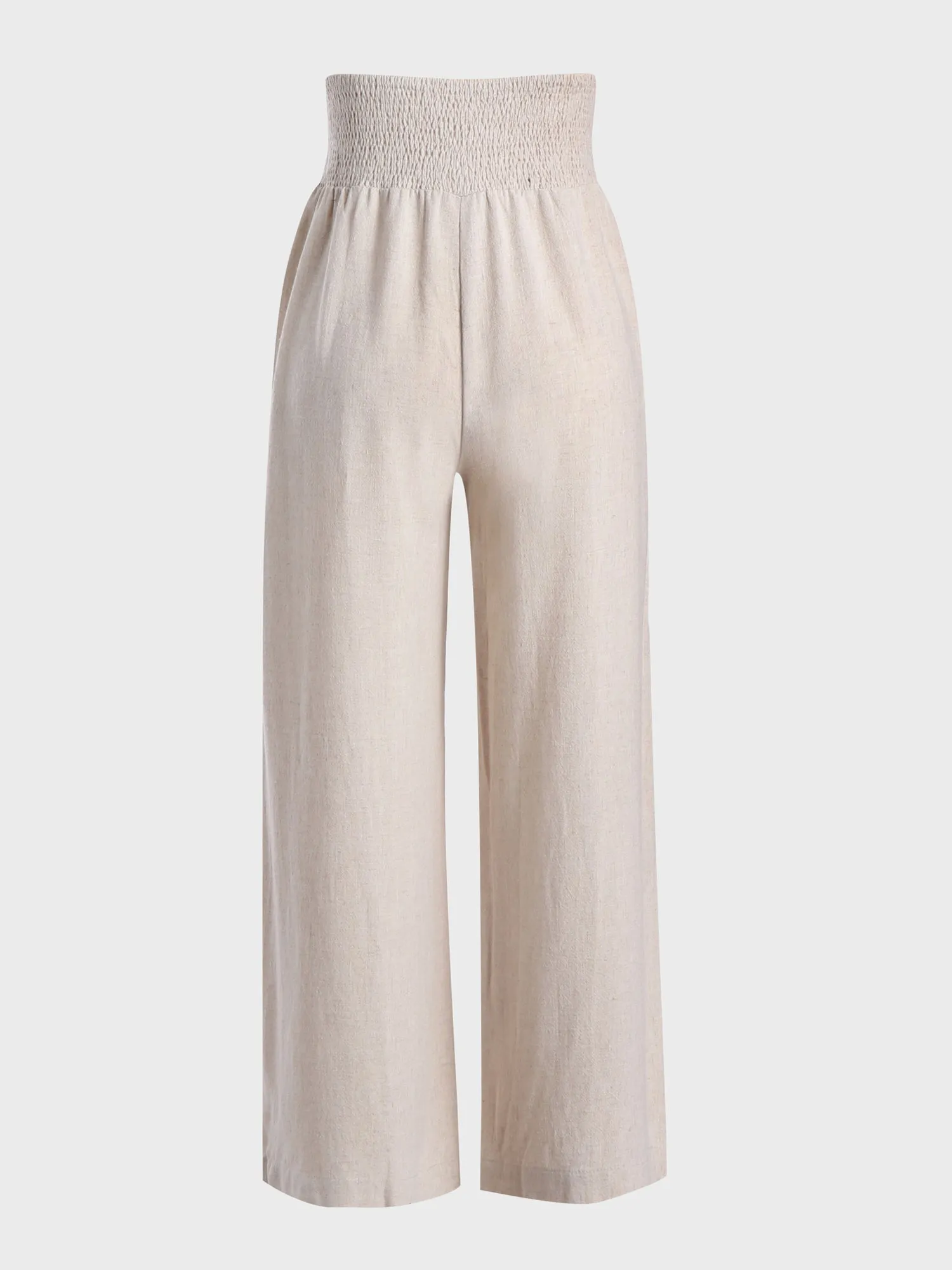 Laid-Back Linen Palazzo Pants