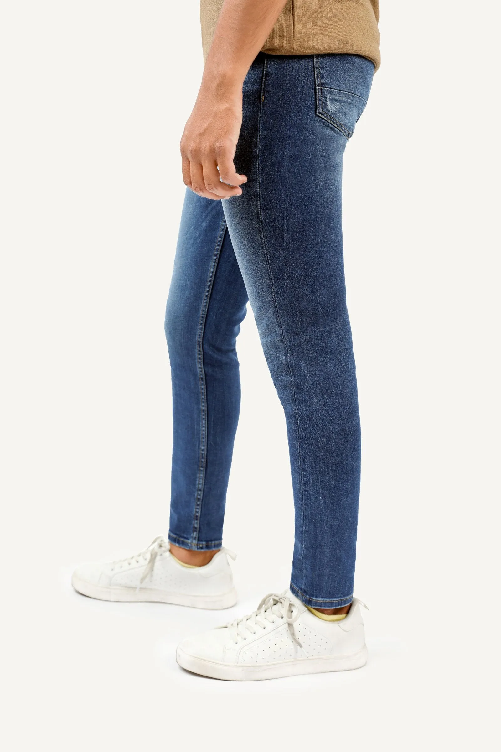 Light Shaded Skinny Jeans