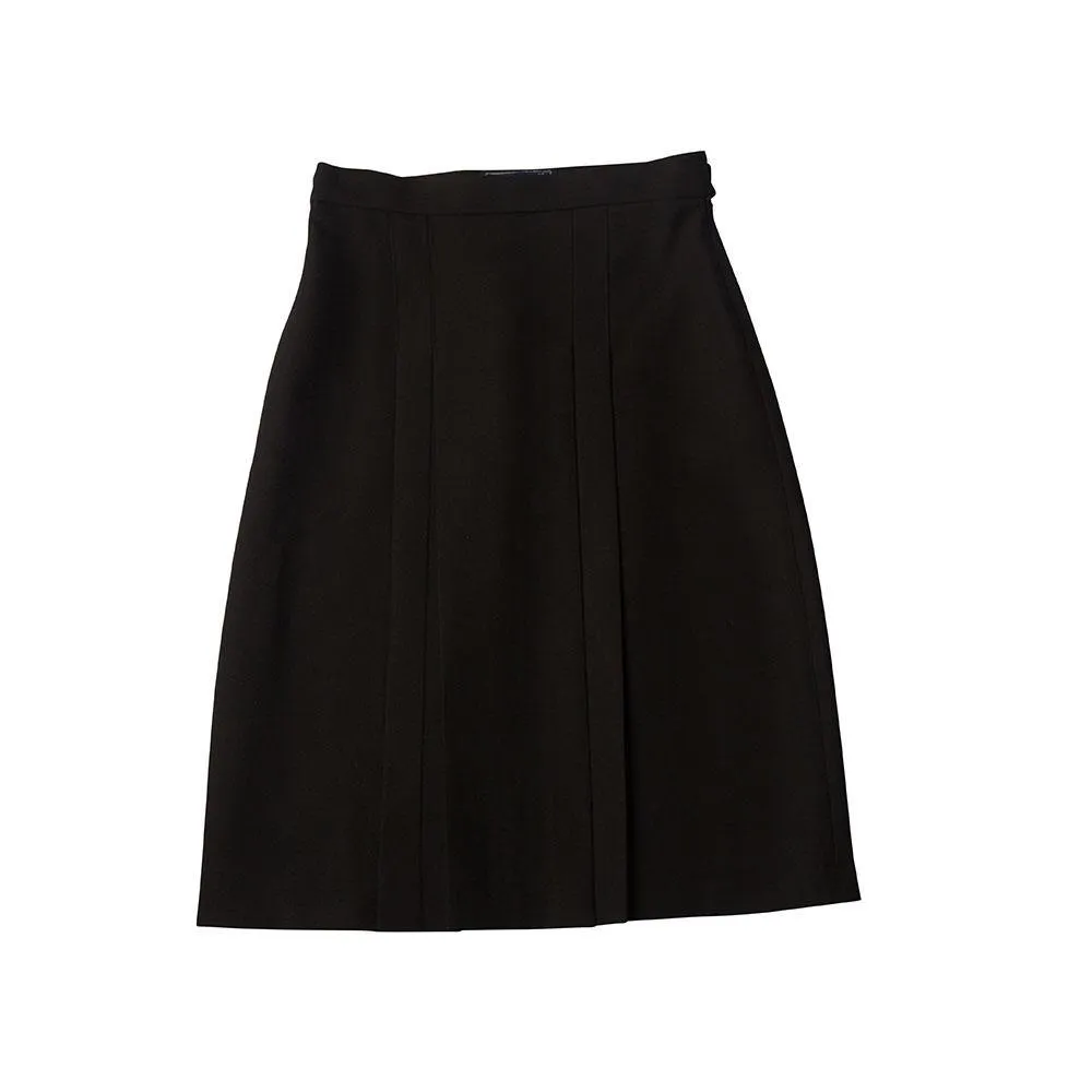 Long Black Pleated Skirt - Yavne