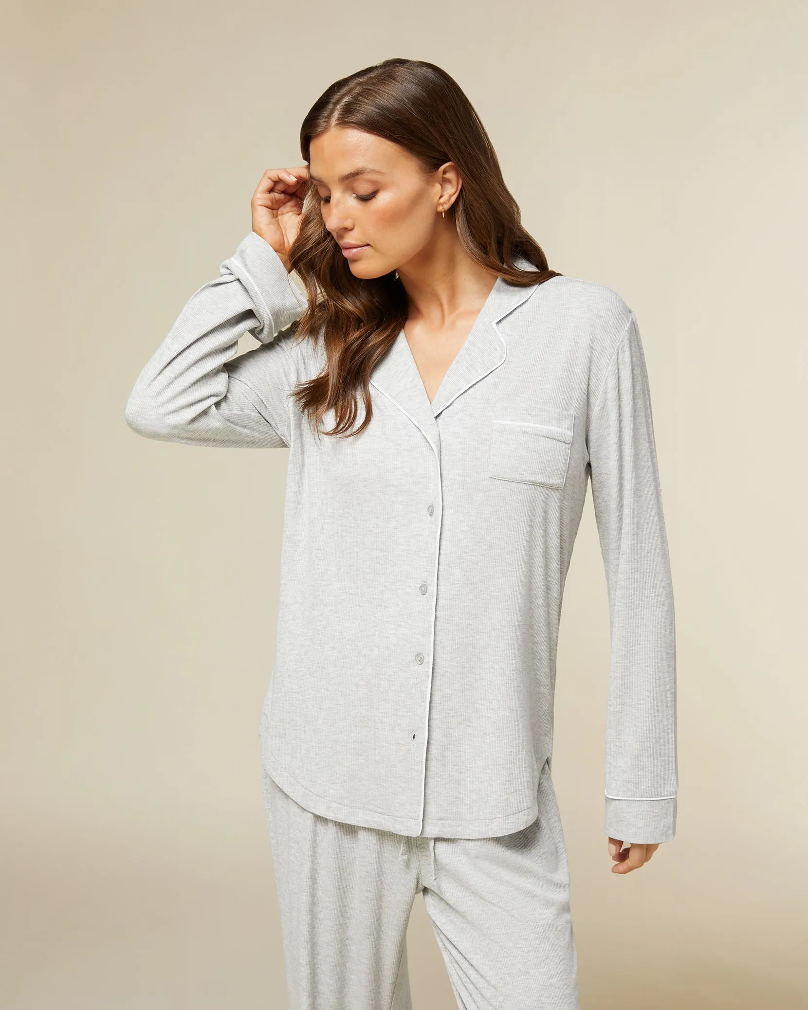 Long Sleeve Pajama Top