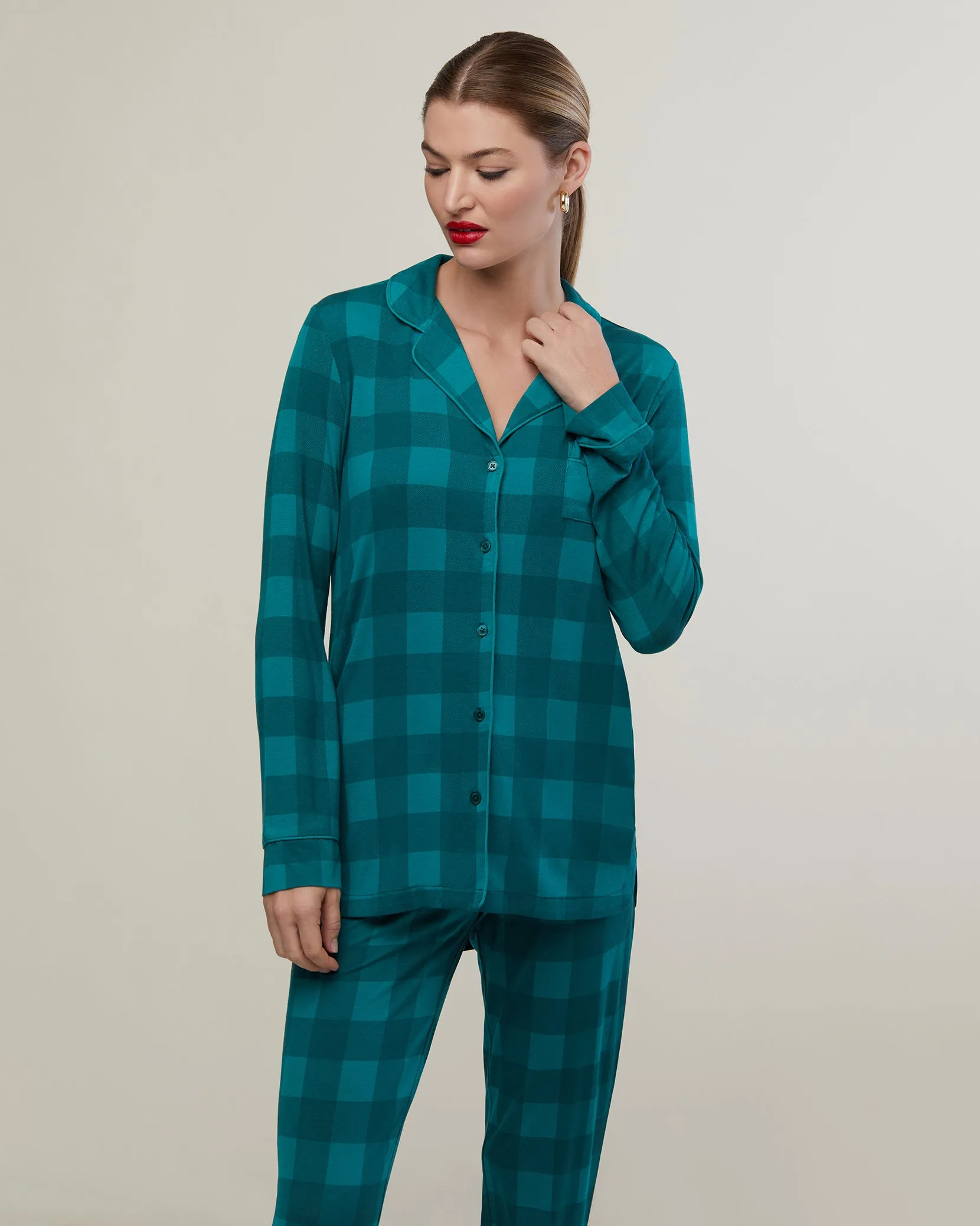 Long Sleeve Pant Jersey Pajamas