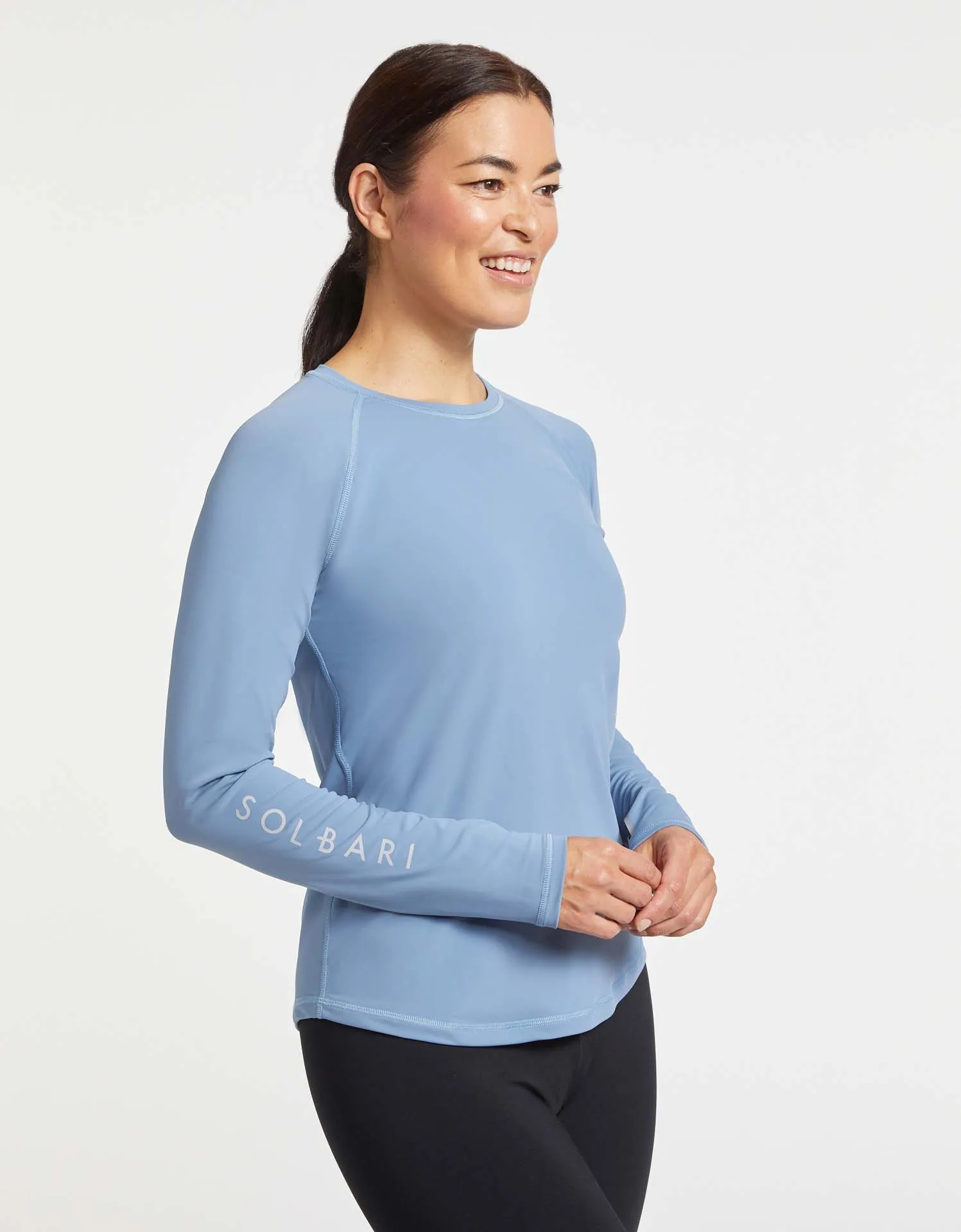 Long Sleeve Rash Guard UPF50  Aqua Sport Collection