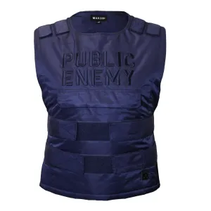 M1120 Makobi Public Enemy Vest - Navy