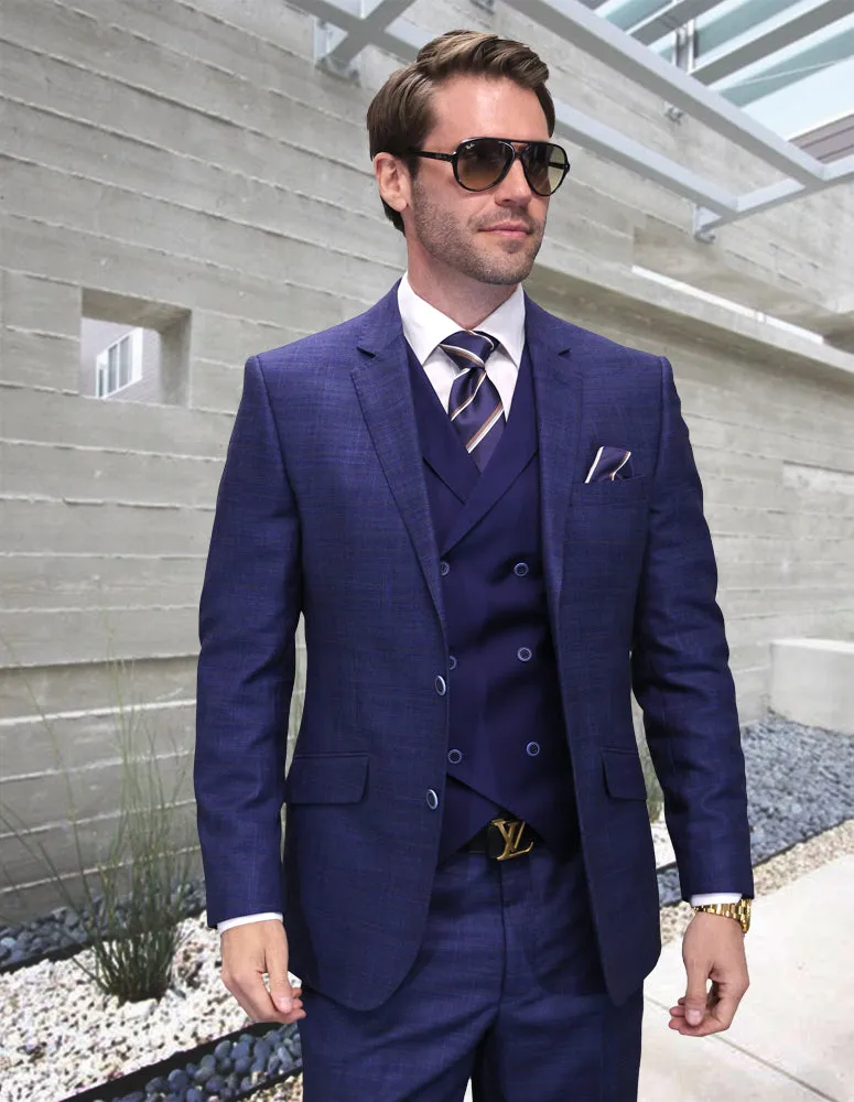 MARGETTI 3 PC SAPPHIRE MODERN FIT SUIT