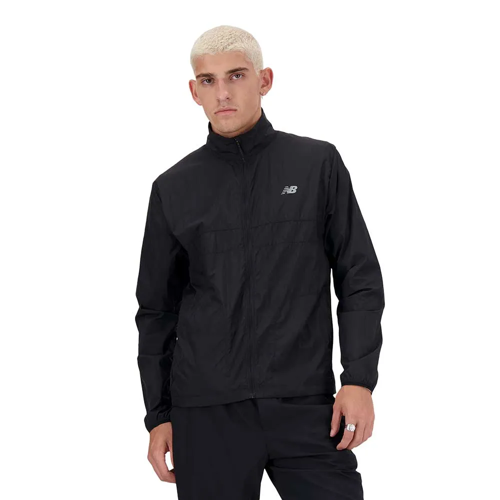 Men's Athletics Packable Run Jacket - Black