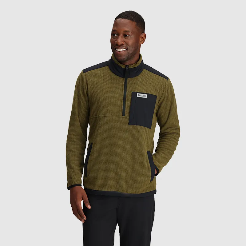 Men's Trail Mix Quarter Zip Pullover - Final Sale