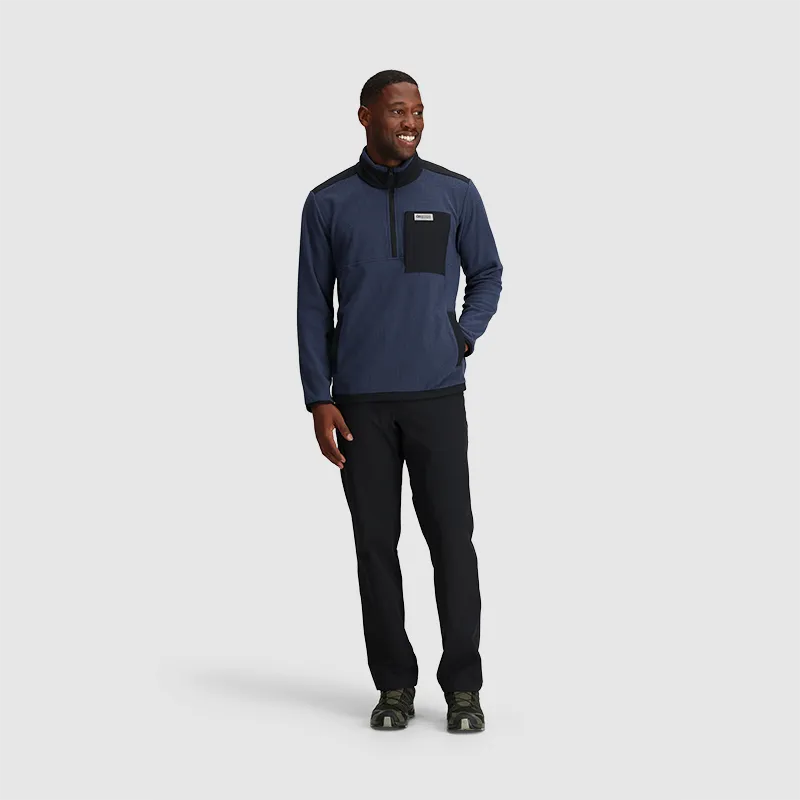 Men's Trail Mix Quarter Zip Pullover - Final Sale