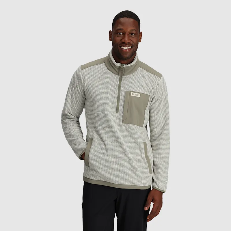 Men's Trail Mix Quarter Zip Pullover - Final Sale