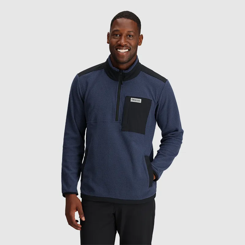 Men's Trail Mix Quarter Zip Pullover - Final Sale