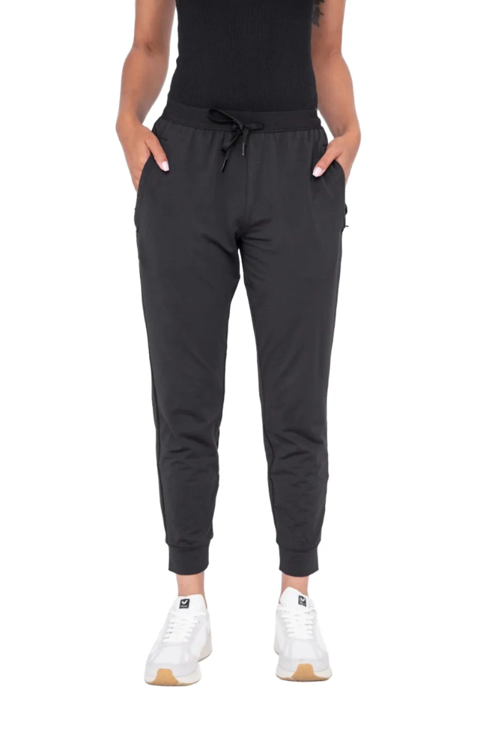 Mono B Active Joggers with Textured Interior AP-B0109