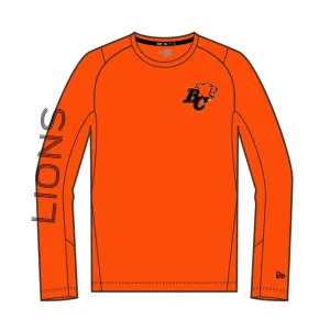 NE M Pace L/S Tee- Orange- FINAL SALE