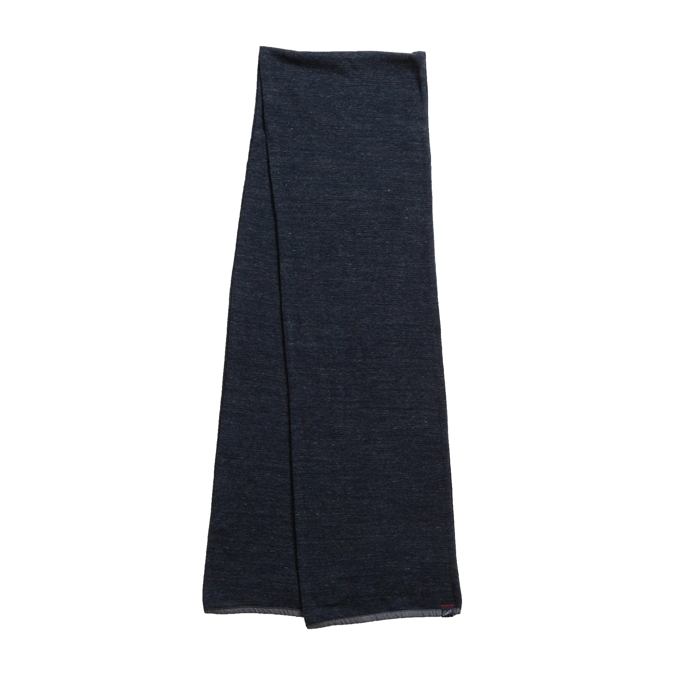 New Windsor Double Cloth Cotton Scarf - Navy