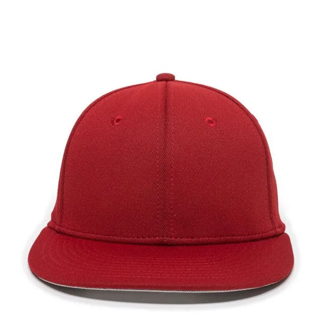 OC Sports 'Red' Polyester Bamboo Charcoal Proflex Cap