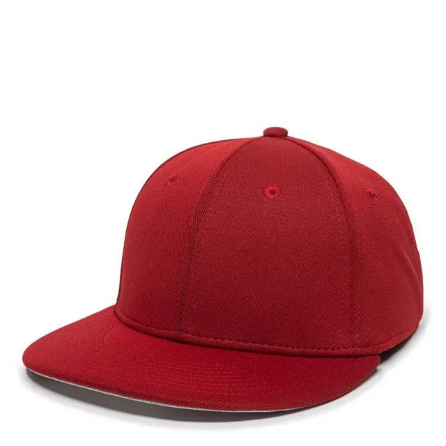 OC Sports 'Red' Polyester Bamboo Charcoal Proflex Cap