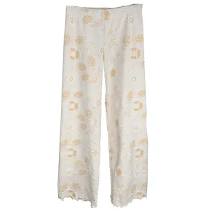 Off White Campanula Jacquard Knit Energy Pant