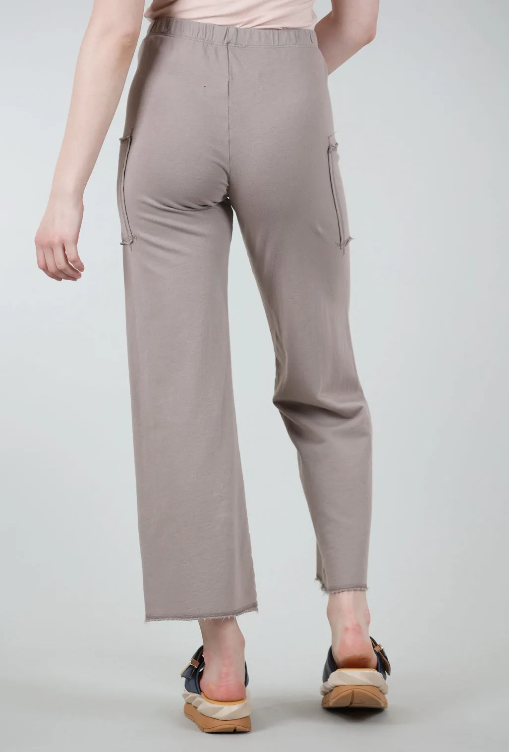 Patch Pocket Long Pant, Cement