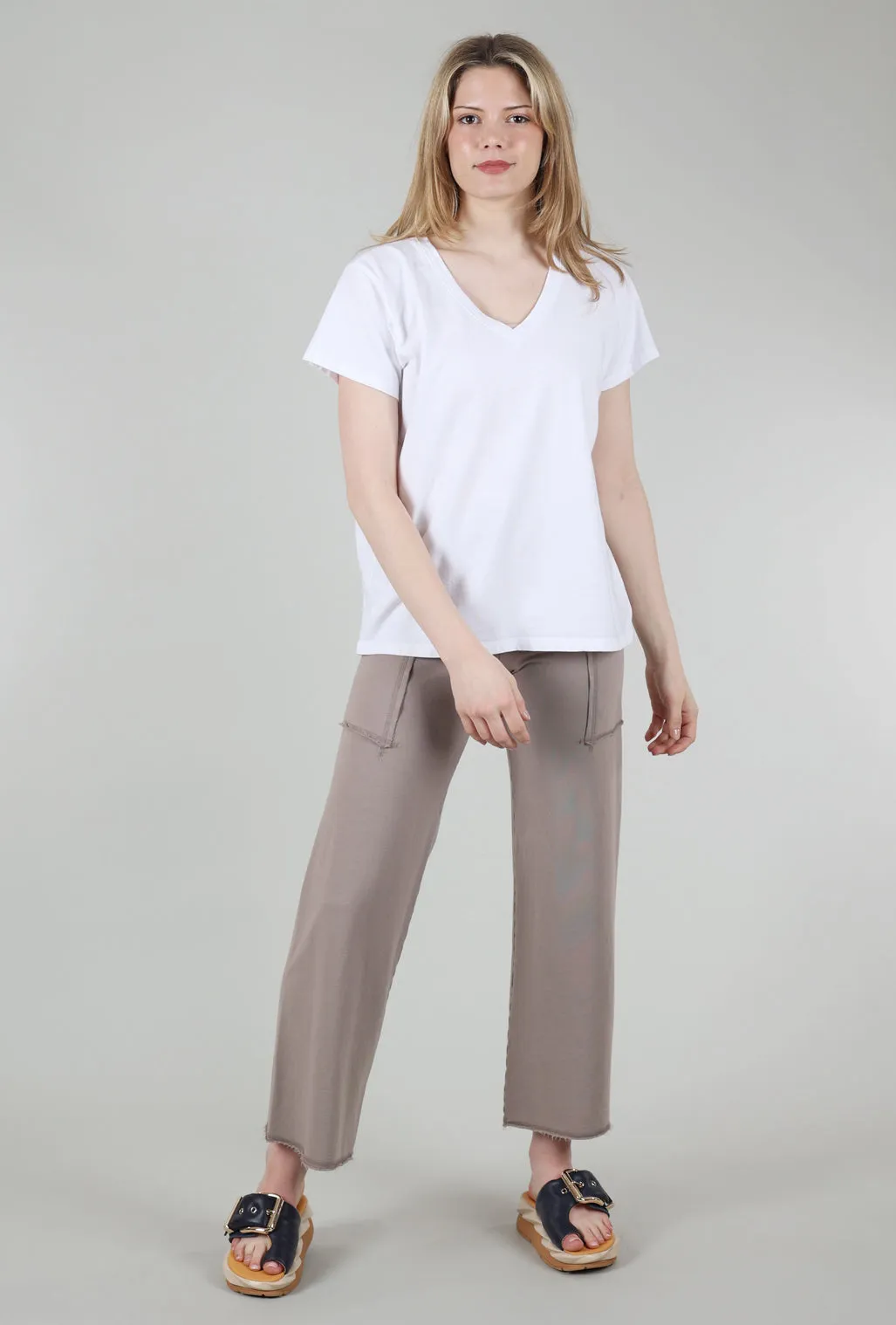 Patch Pocket Long Pant, Cement