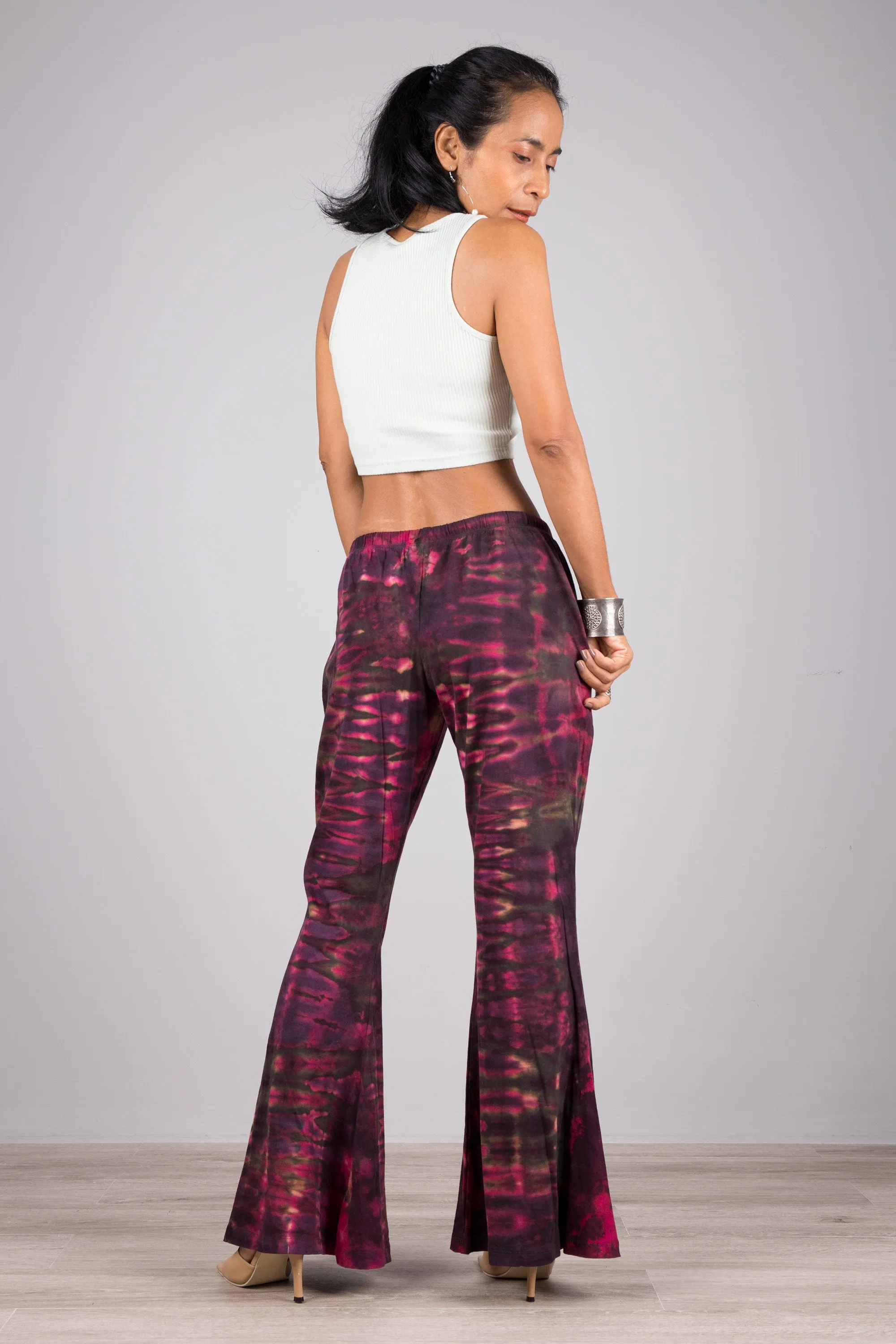 Purple Tie Dye pants