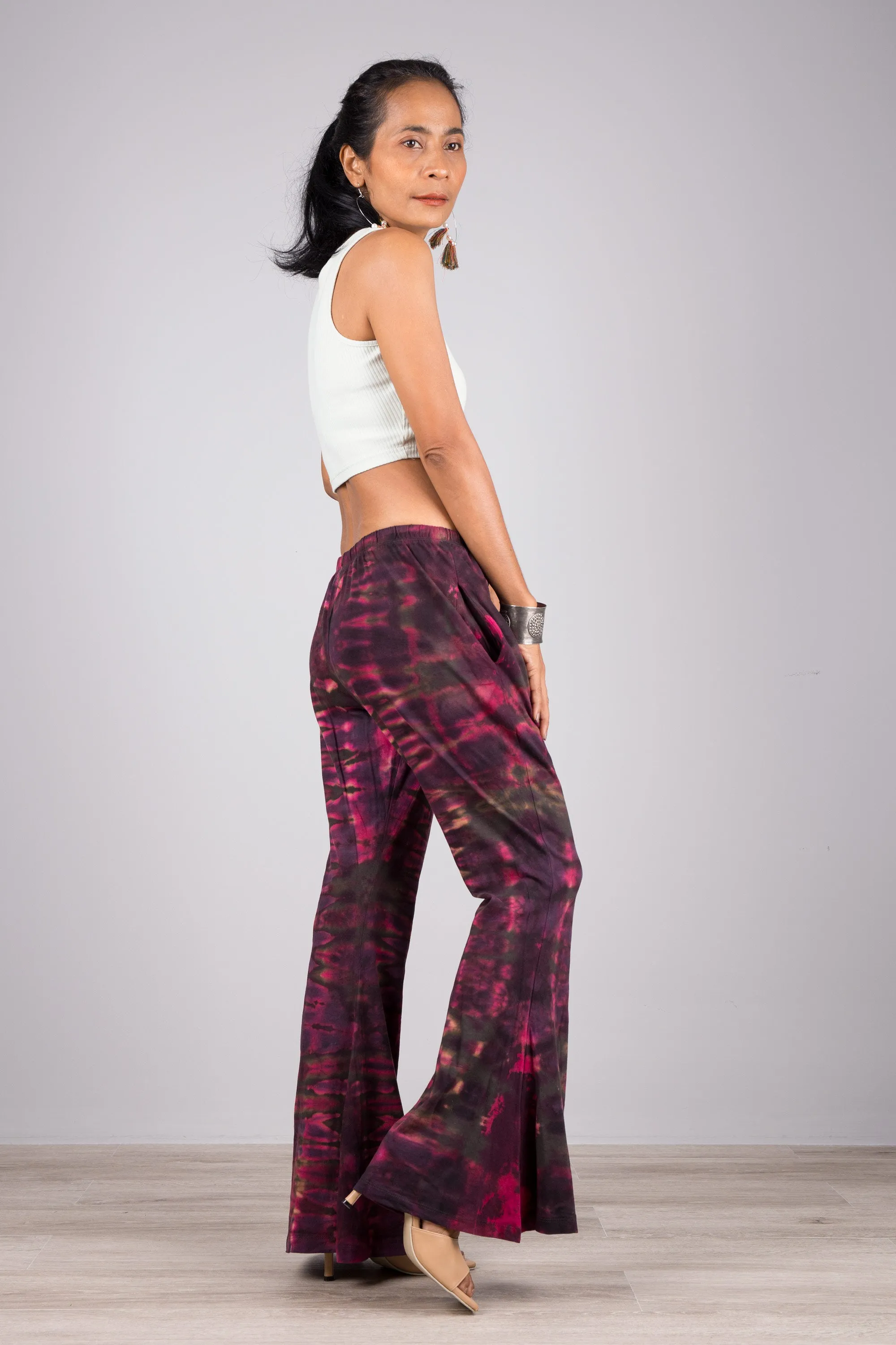 Purple Tie Dye pants