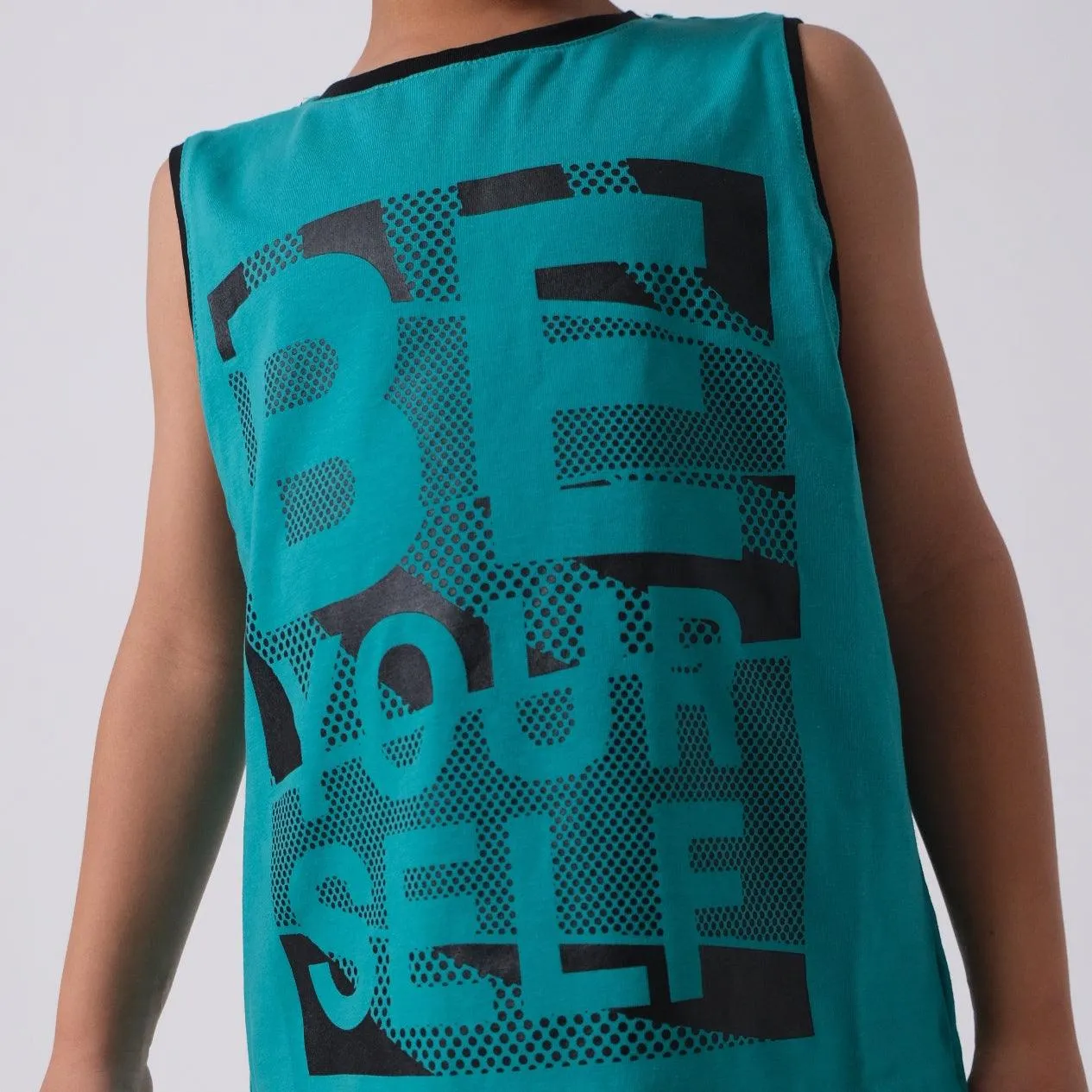 "Be Yourself" Sleeveless Pajama