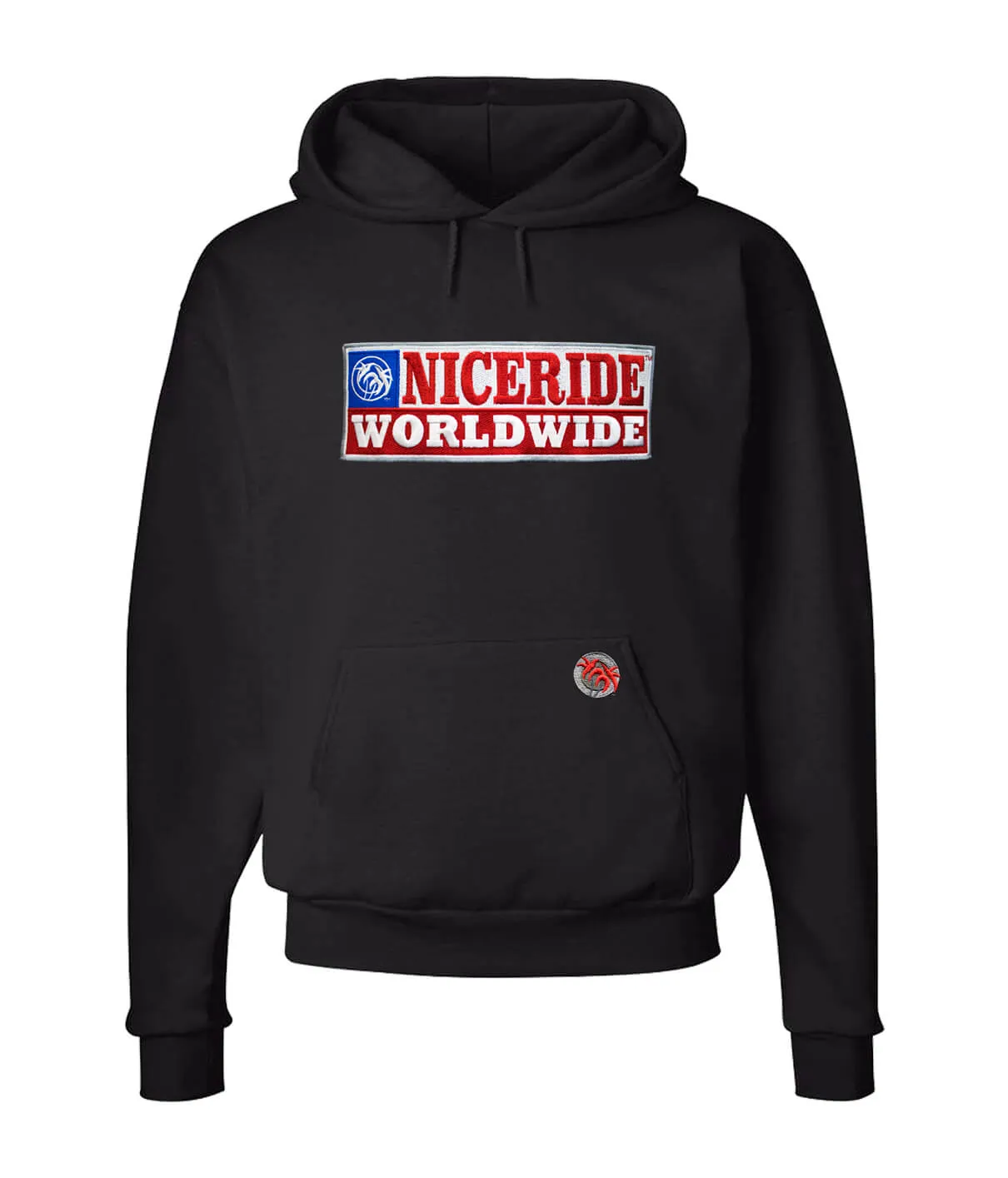 "Nashville" Black Pullover Hoodie For Men And Women