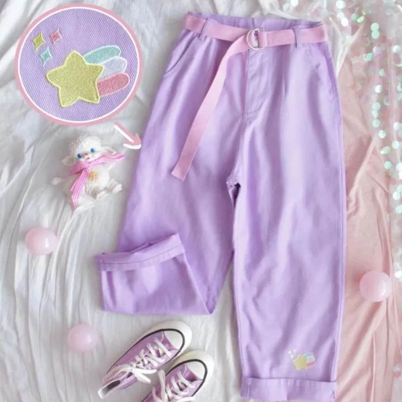 "PASTEL PURPLE" PANTS