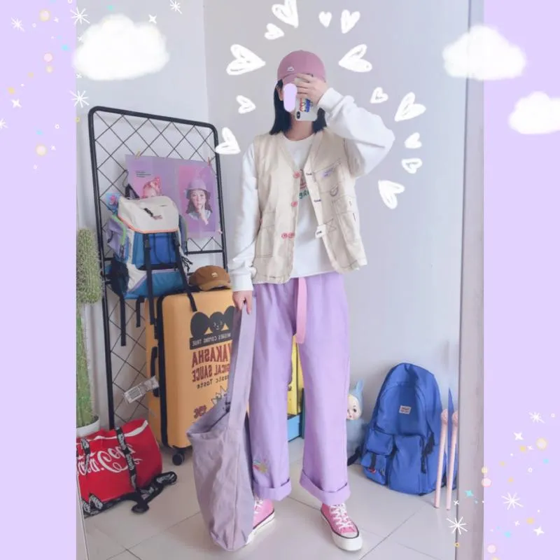 "PASTEL PURPLE" PANTS