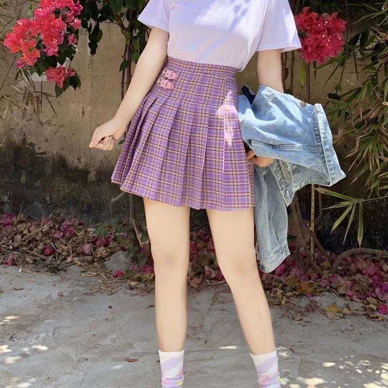 "PREPPY PURPLE" SKIRT