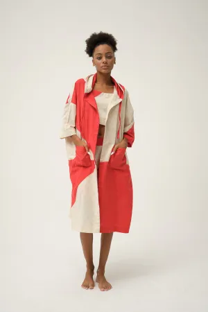 Red Organic Cotton TWEETY JACKET