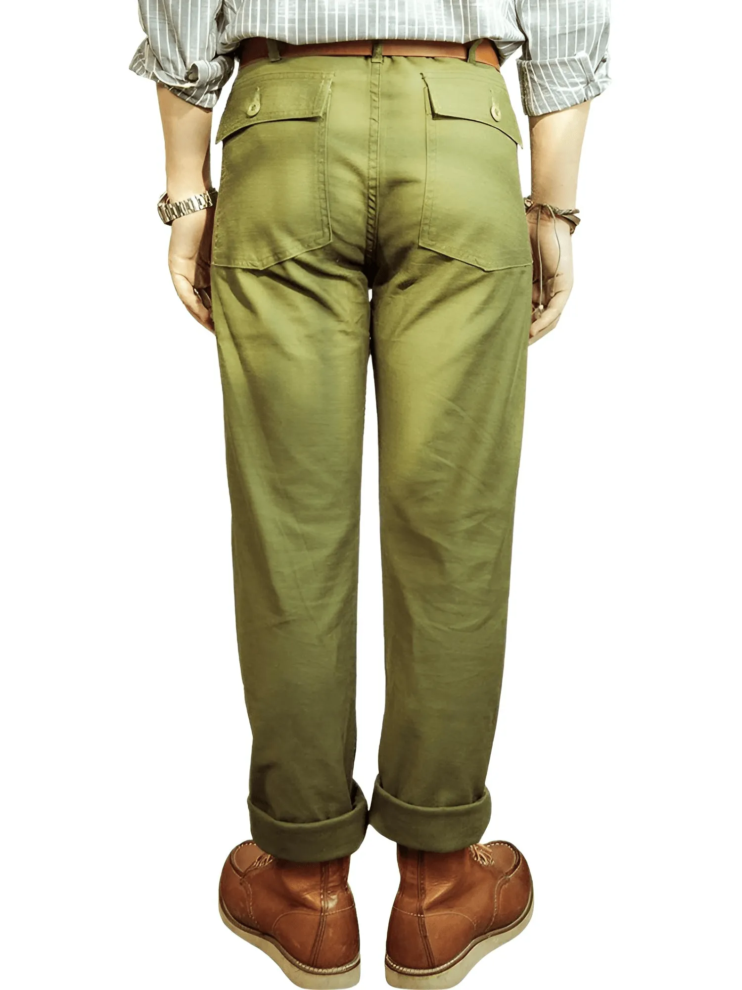 Red Tornado Pants Straight Fit Men's Military Style Work Trousers OG-107 Army Green or Black